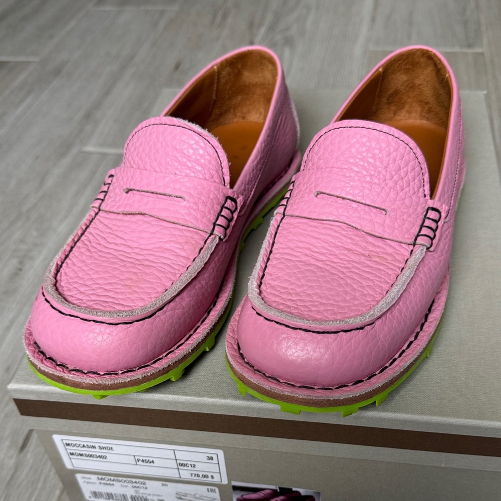 Pink Marni Moccasins